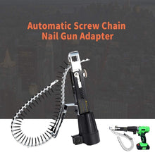 Load image into Gallery viewer, Electric Drill Chain Nail Gun Adapter