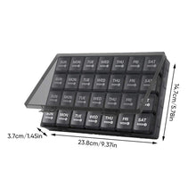Load image into Gallery viewer, 28-Compartment Large-Capacity Portable Pill Organizer