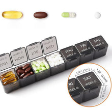 Load image into Gallery viewer, 28-Compartment Large-Capacity Portable Pill Organizer