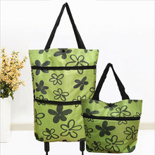 Load image into Gallery viewer, Shopping bag folding green bag