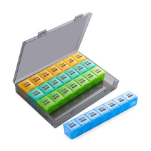 Load image into Gallery viewer, 28-Compartment Large-Capacity Portable Pill Organizer