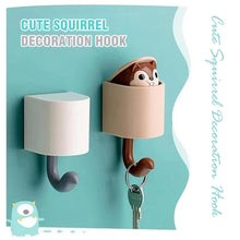 Load image into Gallery viewer, Cute Squirrel Decoration Hook