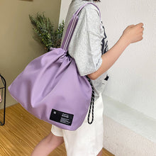 Load image into Gallery viewer, Large Capacity Drawstring Shoulder Bag