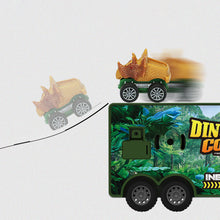 Load image into Gallery viewer, Dinosaur transport toy car with its own music and lights