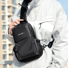 Load image into Gallery viewer, Men&#39;s Oxford Cloth Chest Knapsack