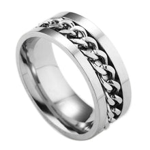 Load image into Gallery viewer, Titanium Steel Rotatable Chain Ring