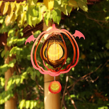 Load image into Gallery viewer, Halloween Themed 3D Optical Illusion Hanging Wind Spinner