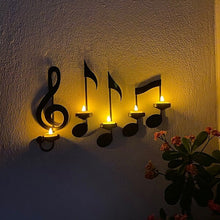 Load image into Gallery viewer, 🔥Black Music Note Wall Sconce💡