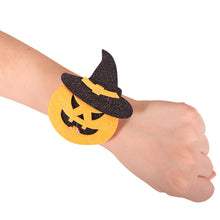 Load image into Gallery viewer, Halloween Bracelet Slap Bracelet Childhood Fashion Memory Bracelet, 12 PCs
