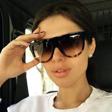 Load image into Gallery viewer, Women Classic Oversized Luxury Gradient Shield-Shaped Sunglasses