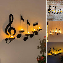 Load image into Gallery viewer, 🔥Black Music Note Wall Sconce💡