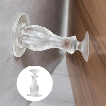 Load image into Gallery viewer, Transparent Silicone Anti-collision Pad Door Stop