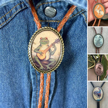 Load image into Gallery viewer, Handmade Banjo Bolo Tie