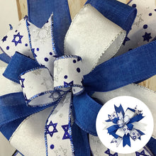Load image into Gallery viewer, Blue and White Wreath