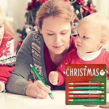 Load image into Gallery viewer, 5pcs Christmas Multicolor Ballpoint Pens
