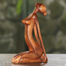 Load image into Gallery viewer, Wooden Yogi Sculpture