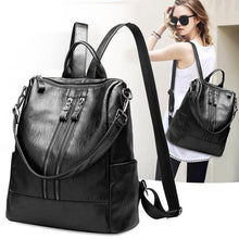 Load image into Gallery viewer, Fashion Leather Travel Multifunction Mummy Backpack