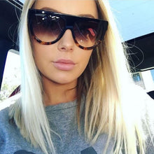 Load image into Gallery viewer, Women Classic Oversized Luxury Gradient Shield-Shaped Sunglasses