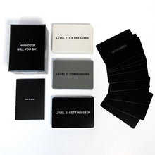 Load image into Gallery viewer, HOW DEEP WILL YOU GO?  For Lovers Dialog Games