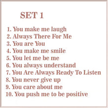 Load image into Gallery viewer, &quot;Reasons Why You Are My Friend&quot; Friendship Gift