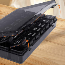 Load image into Gallery viewer, 28-Compartment Large-Capacity Portable Pill Organizer