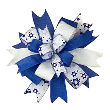Load image into Gallery viewer, Blue and White Wreath