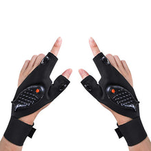 Load image into Gallery viewer, LED Gloves with Waterproof Lights