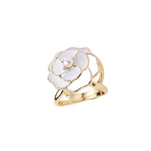 Load image into Gallery viewer, Delicate Camellia Scarf Buckle