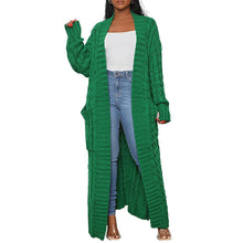 Load image into Gallery viewer, Long Twist Sweater Jacket