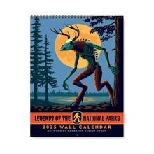 Load image into Gallery viewer, 2025 Wall Calendar: Legends of the National Parks