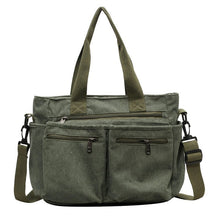 Load image into Gallery viewer, Solid Color Corduroy Tote Bag