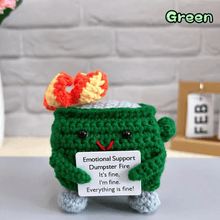 Load image into Gallery viewer, Saker Crochet Dumpster Raging Fire