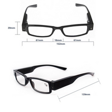 Load image into Gallery viewer, LED reading glasses