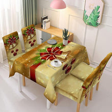 Load image into Gallery viewer, Christmas Tablecloth Chair Cover Decoration