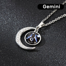 Load image into Gallery viewer, Zodiacal Type Moon Necklace