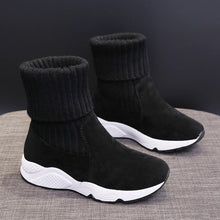Load image into Gallery viewer, Women's Wool Platform Boots