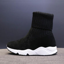 Load image into Gallery viewer, Women's Wool Platform Boots