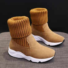 Load image into Gallery viewer, Women's Wool Platform Boots
