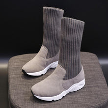 Load image into Gallery viewer, Women's Wool Platform Boots