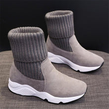 Load image into Gallery viewer, Women's Wool Platform Boots