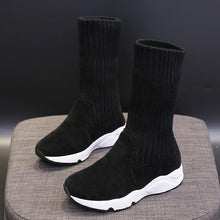 Load image into Gallery viewer, Women's Wool Platform Boots