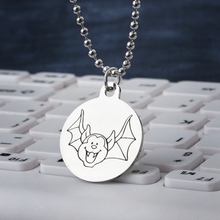 Load image into Gallery viewer, Halloween Theme Stainless Steel Necklace