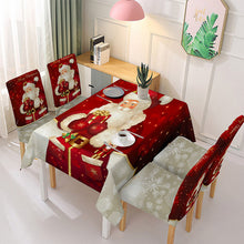 Load image into Gallery viewer, Christmas Tablecloth Chair Cover Decoration