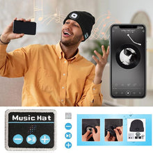 Load image into Gallery viewer, LED Light Bluetooth Warm Hat
