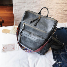 Load image into Gallery viewer, Vintage PU Leather Backpack