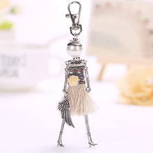 Load image into Gallery viewer, Handmade Doll Keychain