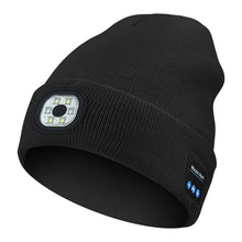 Load image into Gallery viewer, LED Light Bluetooth Warm Hat