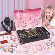Load image into Gallery viewer, Girls Charm Bracelet Making Kit