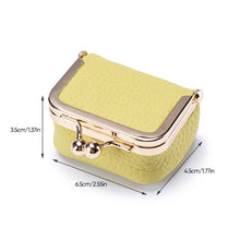 Load image into Gallery viewer, Genuine Leather Mini Jewelry Box