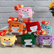 Load image into Gallery viewer, Saker Crochet Dumpster Raging Fire